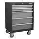 Sealey Modular 650mm 5 Tiroirs Mobile Tool Armoire À Roues Garage Outils Rangement