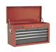 Sealey Pro Red Tool Top Box Chest Storage Unit Armoire Heavy Duty Ball Bearing