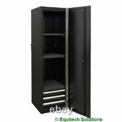 Sealey Ptb39003 Hague On Locker Side Cabinet Boîte À Outils Noir Avec 3 Tiroirs