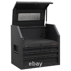 Sealey Superline Black Edition 9 Tiroirs Roller Cabinet Et Coffre À Outils Noir