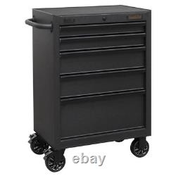 Sealey Superline Black Edition 9 Tiroirs Roller Cabinet Et Coffre À Outils Noir