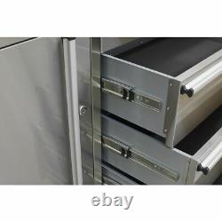 Sealey Tool Cabinet Mobile Acier Inoxydable 4 Tiroirs Premier Verrouillable