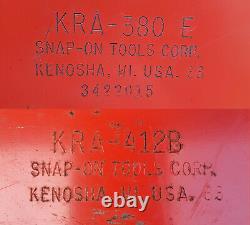Snap-on Kra380 26 7 Rouleau De Tiroir Cabine D'outils Coffret Boîte + Plateau Latéral