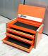 Snap-on New Electric Orange Miniature Upper Top Tool Box Base Cabinet Mini Logo
