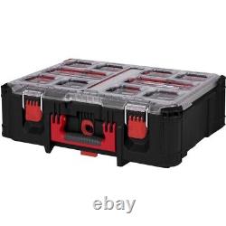 Système de rangement Milwaukee PACKOUT avec tiroirs 2 3 4, tiroir et armoire Pack Out rouges Système de rangement Milwaukee PACKOUT avec tiroirs 2 3 4, tiroir et armoire Pack Out rouges