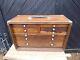 Tiroirs D'ingénieurs Neslein Vintage / Boîte à Outils En Bois Neslein - Cabinet à 8 Tiroirs