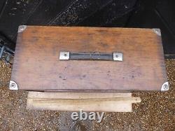 Tiroirs d'ingénieurs Neslein vintage / Boîte à outils en bois Neslein - cabinet à 8 tiroirs