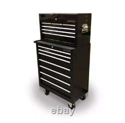 Us Pro Tools Boîte à outils à rouleaux avec 16 tiroirs abordable