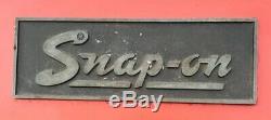 Vintage Snap-on 9 Outil Tiroir Boîte Cabine Boîte, Kra-59c Coffre À Outils Cabinet Top Box
