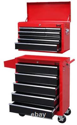 X Large Tool Chest Top Cabinet Top Box Et Rollcab Box, Avec Divider De Drawer